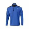 Mizuno Winter Breeze 1/4 Zip Blue