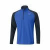Mizuno Winter Breeze Bloc 1/4 Zip Blue -Clubs Shop mizuno winter breeze bloc 1 4 zip blue p11908 25506 image