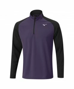 Mizuno Winter Breeze Bloc 1/4 Zip Purple
