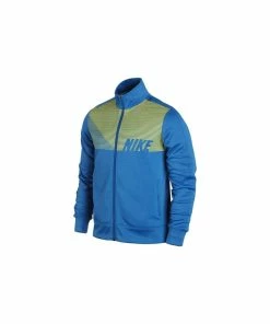 Nike N98 Golf Cover Up Jacket - Military Bl/Gr/Wh