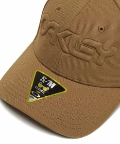 Oakley 6 PANEL STRETCH CAP EMBOSSED HAT Coyote -Clubs Shop oakley 6 panel stretch cap embossed hat coyote p11688 26674 image