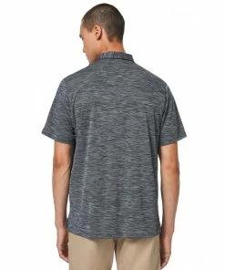 Oakley AERO HYDROLIX Polo - BLACKOUT Heather 6 Oakley AERO HYDROLIX Polo - BLACKOUT Heather -Clubs Shop oakley aero hydrolix polo blackout heather p9501 20412 image