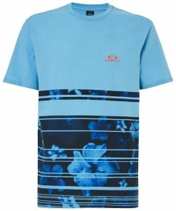 Oakley ALOHA HAWAII SHORT SLEEVE TEE T-SHIRT - FATHOM
