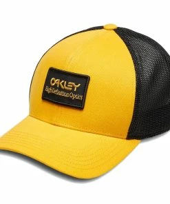 Oakley B1B HDO PATCH TRUCKER HAT Amber Yellow - U