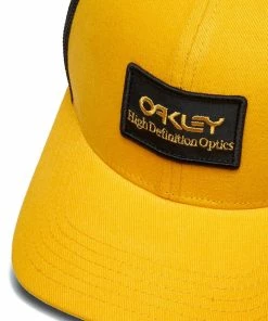 Oakley B1B HDO PATCH TRUCKER HAT Amber Yellow - U -Clubs Shop oakley b1b hdo patch trucker hat amber yellow u p11712 26684 image