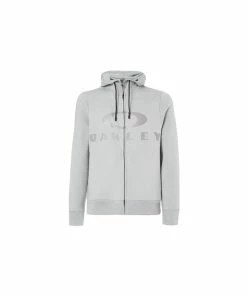Oakley BARK FZ HOODIE - Stone Gray
