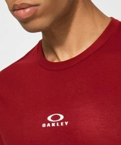 Oakley BARK NEW SS T-SHIRT - IRON RED -Clubs Shop oakley bark new ss t shirt iron red p9533 20532 image