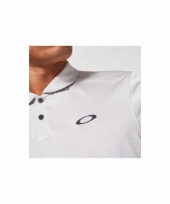 Oakley Blended Stripe POLO SHIRT - LUNAR ROCK