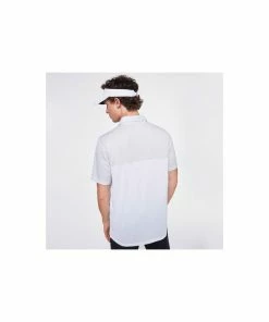 Oakley BLOCKED GRAVITY POLO - WHITE