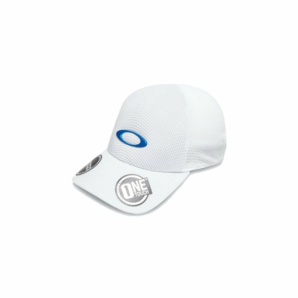 Oakley ELLIPSE THIN STRIPE CAP HAT - White 3 Oakley ELLIPSE THIN STRIPE CAP HAT - White