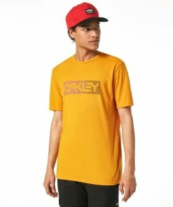 Oakley GRADIENT LINES B1B RC TEE T-SHIRT Amber Yellow