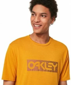 Oakley GRADIENT LINES B1B RC TEE T-SHIRT Amber Yellow 10 Oakley GRADIENT LINES B1B RC TEE T-SHIRT Amber Yellow -Clubs Shop oakley gradient lines b1b rc tee t shirt amber yellow p11658 26727 image