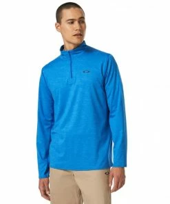 Oakley GRAVITY RANGE 1/4 Zip - OZONE Heather