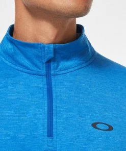 Oakley GRAVITY RANGE 1/4 Zip - OZONE Heather -Clubs Shop oakley gravity range 1 4 zip ozone heather p9514 20460 image