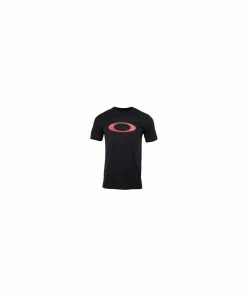 Oakley LASER STRIPE ELLIPSE TEE T-SHIRT - Blackout