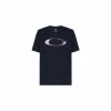 Oakley MARBLED ELLIPSE TEE T-SHIRT - FATHOM -Clubs Shop oakley marbled ellipse tee t shirt fathom p7077 13759 image
