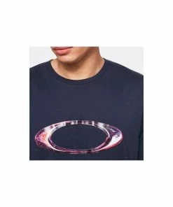 Oakley MARBLED ELLIPSE TEE T-SHIRT - FATHOM -Clubs Shop oakley marbled ellipse tee t shirt fathom p7077 13762 image