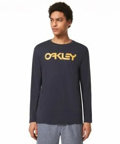 Oakley MARK II L/S TEE 2.0 T-SHIRT FATHOM/AMBER YELLOW