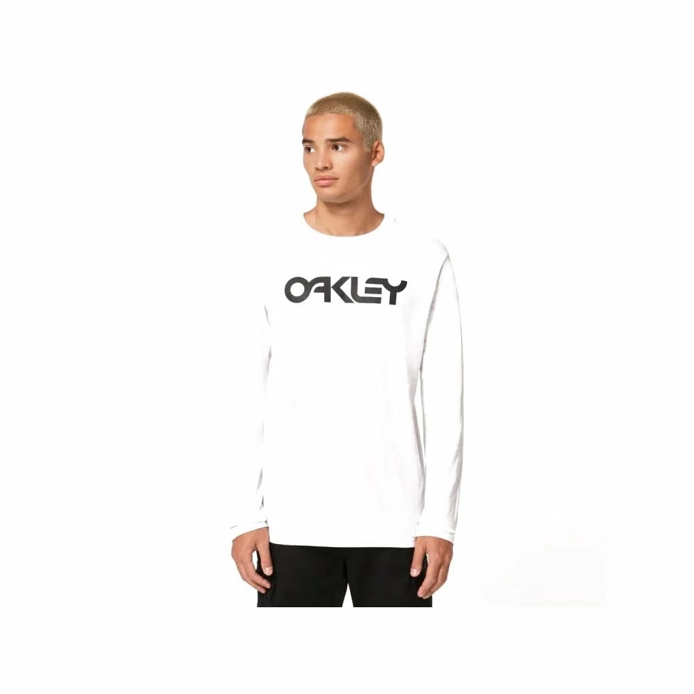 Oakley MARK II L/S TEE 2.0 T-SHIRT White/Black 3 Oakley MARK II L/S TEE 2.0 T-SHIRT White/Black