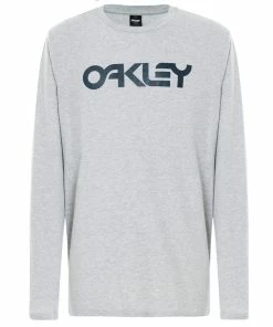 Oakley MARK II L/S TEE Granite Heather T-Shirt -Clubs Shop oakley mark ii l s tee granite heather t shirt p7909 15897 image