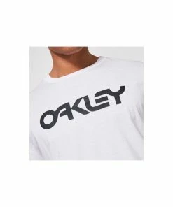 Oakley MARK II L/S TEE T-SHIRT - White/Black