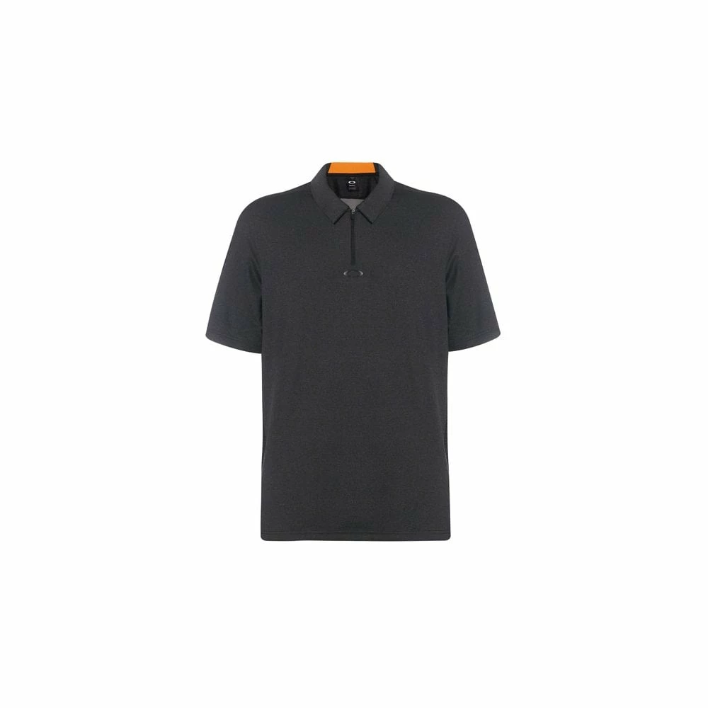 Oakley PERF ELLIPSE GOLF POLO SS - Jet Black Heather 3 Oakley PERF ELLIPSE GOLF POLO SS - Jet Black Heather