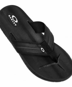 Oakley PIER ELLIPSE FLIP FLOP - Blackout -Clubs Shop oakley pier ellipse flip flop blackout p9486 20350 image