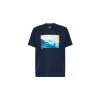 Oakley POSTCARD TEE T-SHIRT - FATHOM