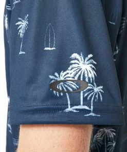 Oakley RC SUN SHADE PRINT POLO SHIRT TEAM NAVY -Clubs Shop oakley rc sun shade print polo shirt team navy p11814 26663 image
