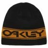 Oakley TNP REVERSIBLE BEANIE BLACKOUT/AMBER YELLOW - U -Clubs Shop oakley tnp reversible beanie blackout amber yellow u p11812 26771 image