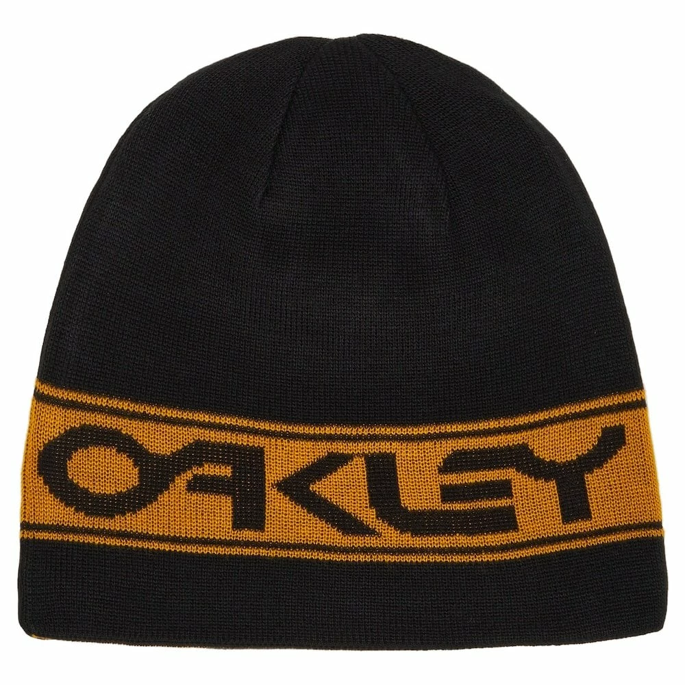 Oakley TNP REVERSIBLE BEANIE BLACKOUT/AMBER YELLOW - U 3 Oakley TNP REVERSIBLE BEANIE BLACKOUT/AMBER YELLOW - U