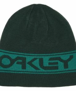 Oakley TNP REVERSIBLE BEANIE HUNTER GREEN/GREEN LAKE - U