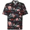 Oakley TROPIC BLOOM SS BUTTON DOWN WOVEN SHIRT BLACK HAWAII