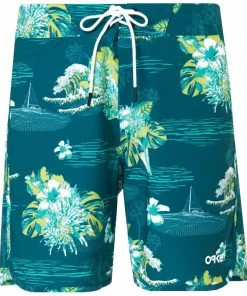Oakley TROPICAL BLOOM 18 BOARDSHORT BAYBERRY HAWAI