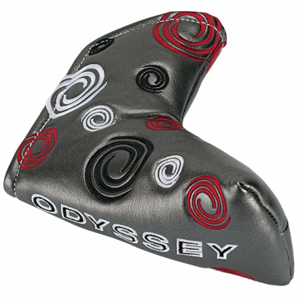 Odyssey Putter Headcover MENS SWIRL BLADE Silver 14 3 Odyssey Putter Headcover MENS SWIRL BLADE Silver 14