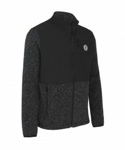 Penguin ORIGINAL 90s FZ Thermal Fleece CAVIAR HTR