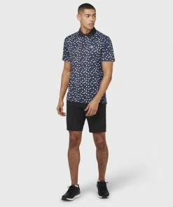Penguin ORIGINAL Earl Print Polo CAVIAR -Clubs Shop original penguin earl print polo caviar p9658 21612 image