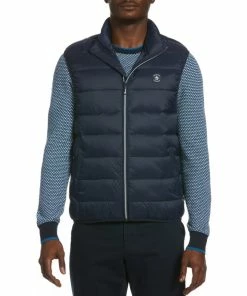 Penguin ORIGINAL FILLED VEST DARK SAPPHIRE