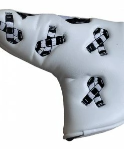 Originals PRG Golf Football Scarf Black/White Headcover - Blade Putter