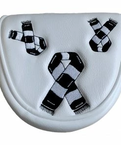 Originals PRG Golf Football Scarf Black/White Headcover - Mallet Putter