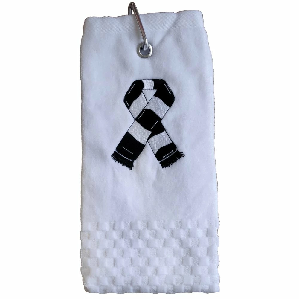 Originals PRG Golf Football Scarf Black/White Towel 3 Originals PRG Golf Football Scarf Black/White Towel