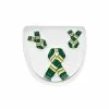 Originals PRG Golf Football Scarf Green/Yellow/White Headcover - Mallet Putter