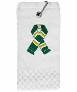 Originals PRG Golf Football Scarf Green/Yellow/White Towel