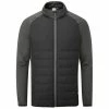 Ping Arlo Quilted Hybrid Jacket - Black/Asphalt
