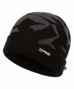 Ping Camo Knit Hat-Black Multi