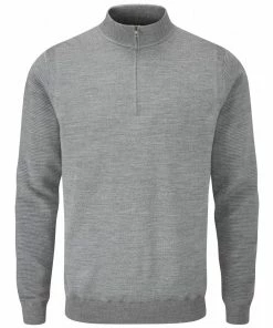 Ping Croy Lined Sweater - French Grey Marl