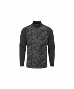 Ping FELIX MID LAYERS-MENS BLACK/BLACK