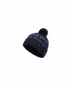 Ping Logo Bobble II Beanie Hat - Navy/Blue
