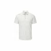 Ping GEO Polo Shirt - WHITE/DARK MINERAL