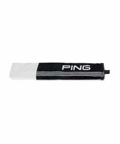 Ping Tri-Fold Towel Black/White